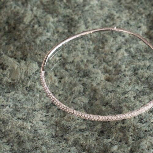 Collier oro bianco e diamanti